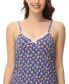 Women's Printed V-Neck Nightgown