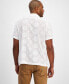 Фото #2 товара Men's Emory Embroidered Short Sleeve Button-Front Camp Shirt