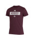 Фото #2 товара Men's Maroon Texas A&M Aggies Wordmark Tri-Blend T-shirt