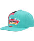 Фото #2 товара Men's Teal San Antonio Spurs Hardwood Classics Retroline Snapback Hat