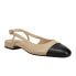 VANELi Tisha Slingback Womens Beige, Black Flats Casual TISHA-312671 7.5, 7.5 M - фото #2