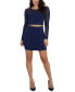 ფოტო #4 პროდუქტის Women's Kariselle Long-Sleeve Cropped Sweater