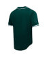 Фото #2 товара Men's Green New York Jets Triple Tonal Mesh Button-Up Shirt