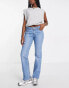 Levi's low pitch straight jean in light wash blue