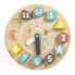Фото #3 товара EUREKAKIDS Wooden nesting clock with cards to learn the hours