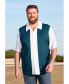 ფოტო #2 პროდუქტის Big & Tall Colorblock Camp Shirt