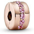 Фото #1 товара Женский шарм Pandora PINK SPARKLING ROW