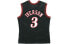 Mitchell & Ness NBA SW 763 SMJYGS18201-P76BLCK00AIV Basketball Jersey