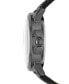 ფოტო #2 პროდუქტის Mens Black Strap Automatic Watch 44mm