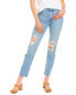 Фото #1 товара 7 For All Mankind Peggi Light Wash Straight Jean Women's Blue 25