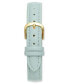 ფოტო #3 პროდუქტის Women's Green Strap Watch 39mm Gift Set, Created for Macy's
