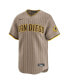 Фото #2 товара Men's Manny Machado Tan San Diego Padres Alternate Limited Player Jersey