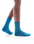 Фото #4 товара Pieces glitter sock in deep blue spot