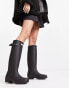 Фото #4 товара Hunter Original tall wellington boots in black