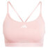 Фото #1 товара ADIDAS Aeroreact 3 Stripes sports bra