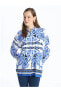 Фото #1 товара Рубашка LC WAIKIKI Женская Classic с длинным рукавом с рисунком ШИК