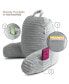 Фото #5 товара Cut Plush Striped Reading Pillow with Arms, Medium