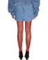 Фото #2 товара Eb Denim Wrap Mini Skirt Women's