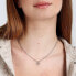 Romantic steel heart necklace Silver LPS10ASD23