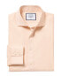 Фото #1 товара Charles Tyrwhitt Non-Iron Poplin Extra Slim Fit Shirt Men's