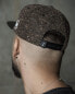 Фото #10 товара Blackskies Snapback cap, black, brown, grey wool screen, unisex premium baseball cap.