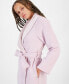 Women's Shawl-Collar Duffield Long-Sleeve Bath Robe