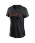Фото #3 товара Women's Alyssa Nakken Black San Francisco Giants Name and Number T-shirt