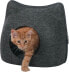 Фото #1 товара Лежак закрытый TRIXIE Cat серый 38×35×37 см