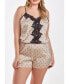 Фото #1 товара Пижама iCollection Dotted Satin Romper