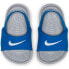 NIKE SWIM Kawa TD Flip Flops Hyper Cobalt / White / Wolf Grey, 17 - фото #5