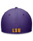 Men's and Women's Purple LSU Tigers 2024 Sideline Swoosh Flex Hat Фиолетовый, M/L - фото #2