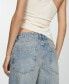 ფოტო #2 პროდუქტის Women's Straight Low-Waist Jeans