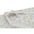 Blanket DKD Home Decor Zigzag 130 x 170 x 2 cm White Moutain