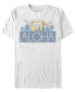 ფოტო #1 პროდუქტის Men's Aloha Short Sleeve Crew T-shirt