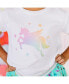 Little and Big Girls Magical Unicorn T-Shirt