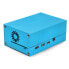 Фото #6 товара Case for Raspberry Pi 4B with fan - metal - blue