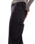 Фото #8 товара Weekday Mace carpenter trousers in dark grey