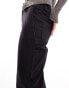 Weekday Mace carpenter trousers in dark grey