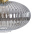 Фото #4 товара Потолочный светильник Стеклянный Серый Позолоченный Металл 30 x 30 x 26 cm