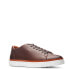 Фото #3 товара Кроссовки и кеды Wolverine Blvd Sneaker Dark Brown Men's Lifestyle Sneakers - Кожаные коричневые кроссовки Wolverine Blvd