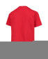 Фото #4 товара Big Boys Red Team USA Mountain Skiing T-shirt