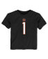 ფოტო #3 პროდუქტის Toddler Boys and Girls Ja'Marr Chase Black Cincinnati Bengals Player Name and Number T-shirt