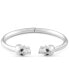 ფოტო #1 პროდუქტის Stainless Steel 3D $kull Cuff Bracelet