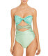 Фото #1 товара Baobab Collection 296856 Women Twist Front One Piece Swimsuit size S