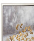 Canvas Bird Framed Wall Art with Silver-Tone Frame, 45" x 1" x 34"