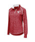 Women's Crimson Indiana Hoosiers Bikram Quarter-zip Pullover Jacket