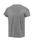 Men's Heathered Gray Charlotte FC Area Code Tri-Blend T-shirt