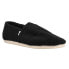 TOMS Alpargata Slip On Mens Black Casual Shoes 10018744T