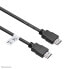 Neomounts by Newstar HDMI cable - 1 m - HDMI Type A (Standard) - HDMI Type A (Standard) - 10.2 Gbit/s - Black