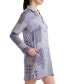 ფოტო #4 პროდუქტის Women's Printed Long-Sleeve Sleepshirt